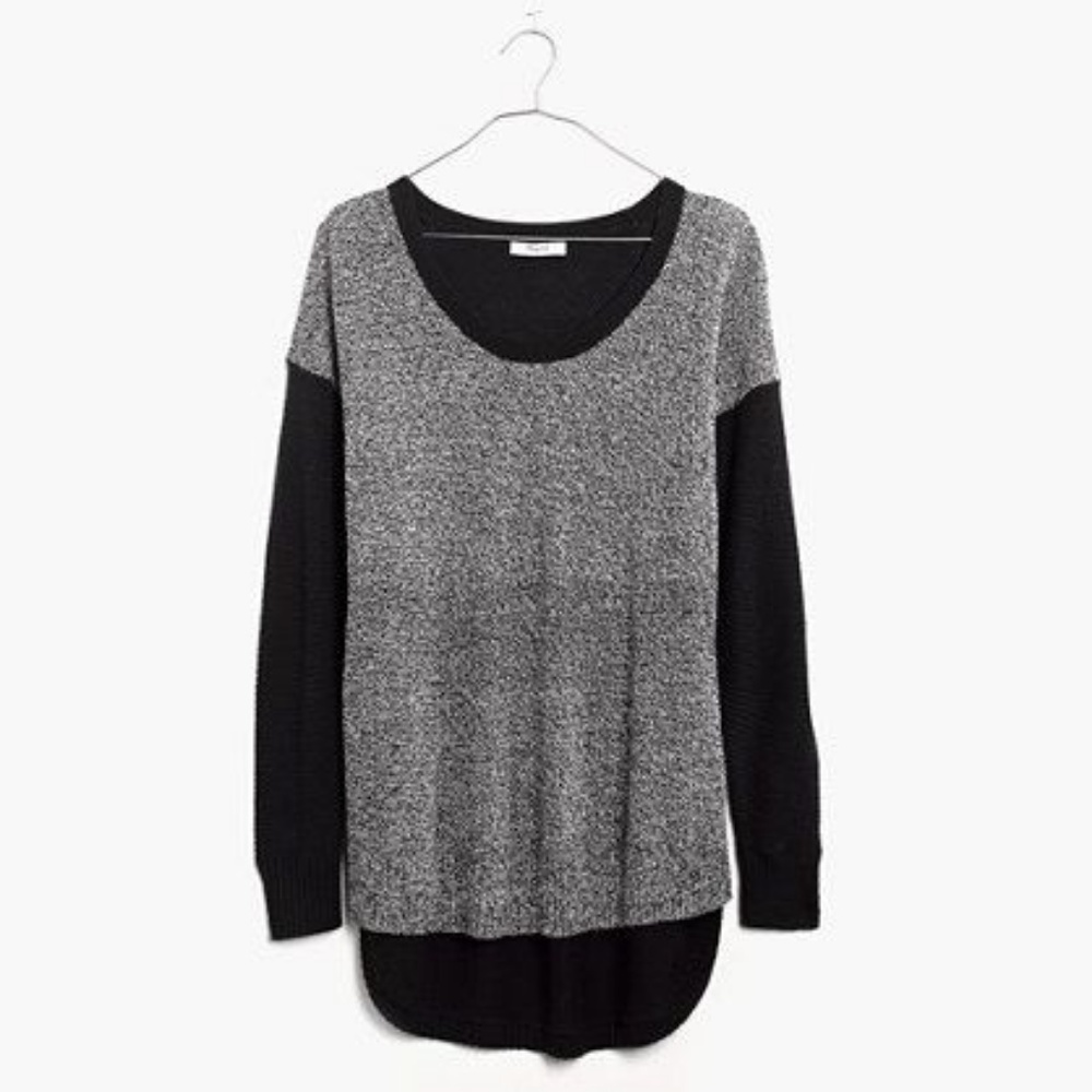 MADEWELL Chronicle Texture Pullover Sweater XS